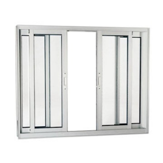 Esquadria de Alumínio – Janela de 4 Folhas Portas de alumínio Esquadrias de alumínio sob medida Esquadria de Alumínio – Janela de 4 Folhas Caixilhos de alumínio Esquadrias de alumínio para residências