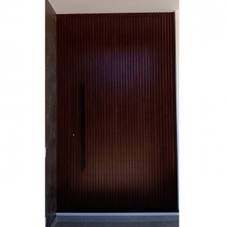Porta ripado Portas de alumínio Esquadrias de alumínio sob medida